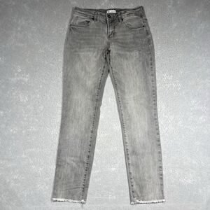 Carve Designs Jeans Women's 4 Organic Cotton Slim Fit Light Wash Raw Hem